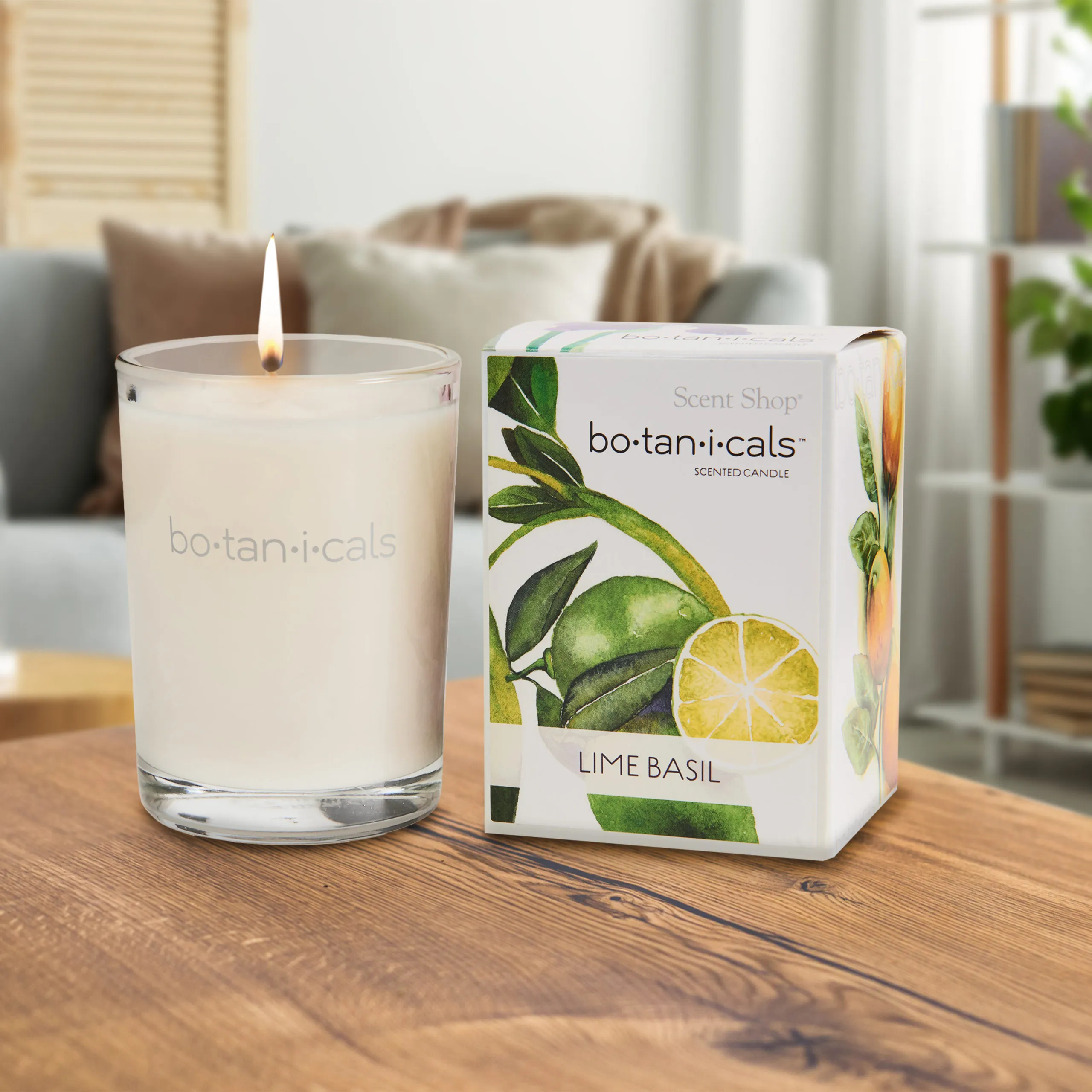 Perfumed Candle - Lime Basil - Image 3